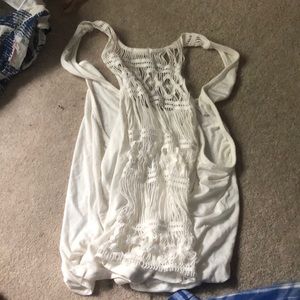 white tank from garage